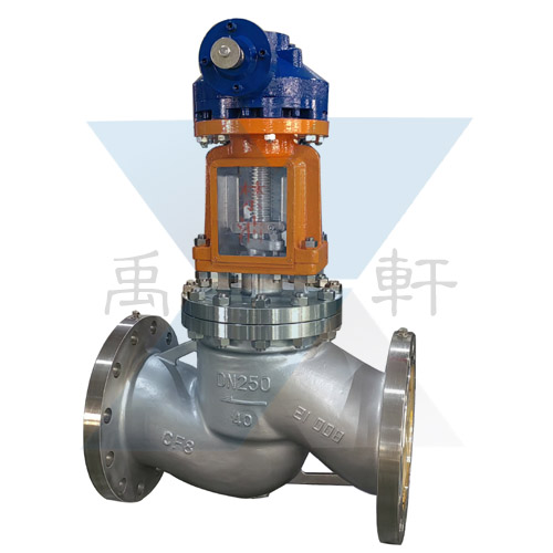 YJ541W-40P-DN250氧氣專用傘齒輪截止閥